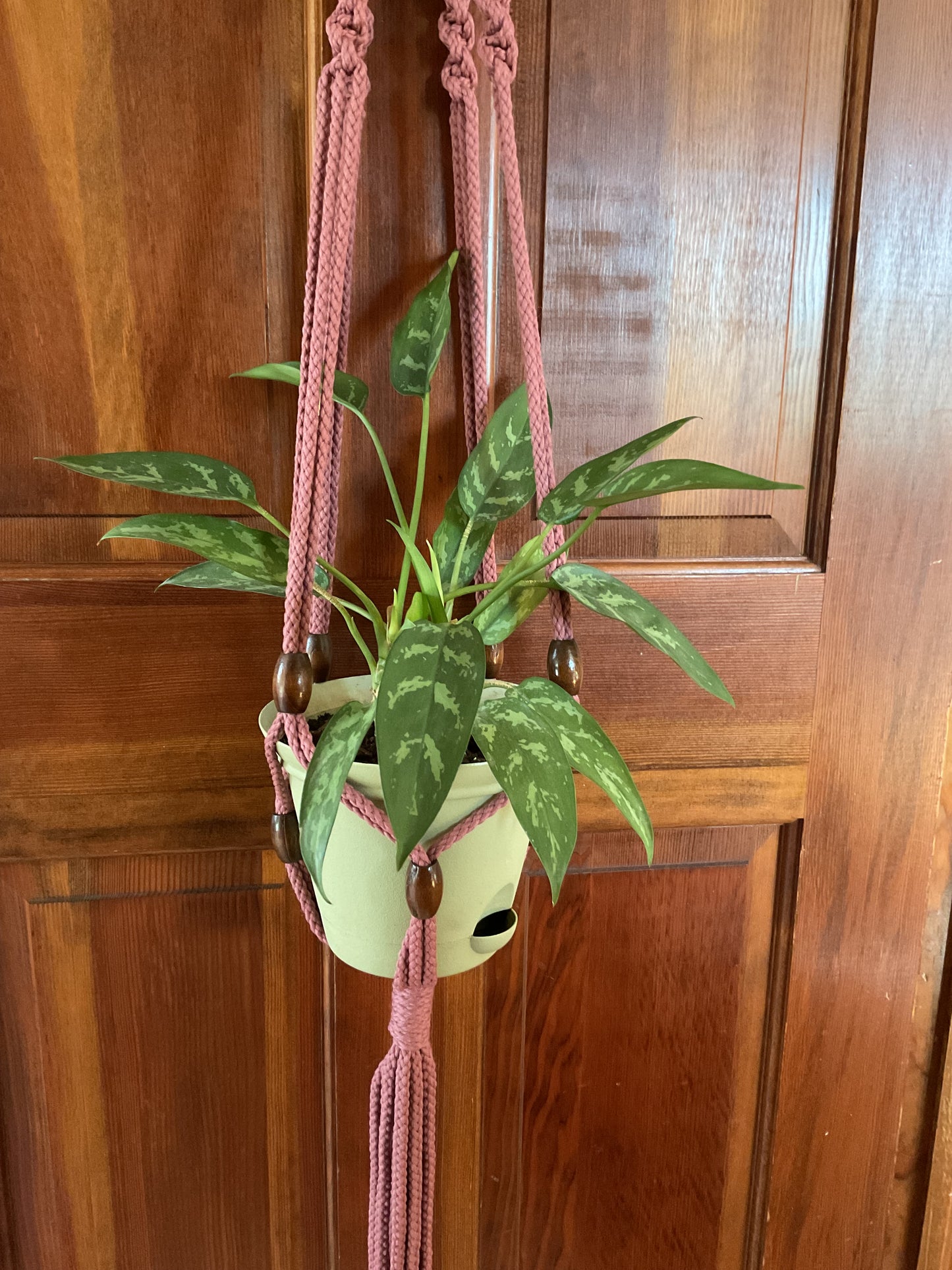All-weather Macramé Plant Hanger-Adjustable