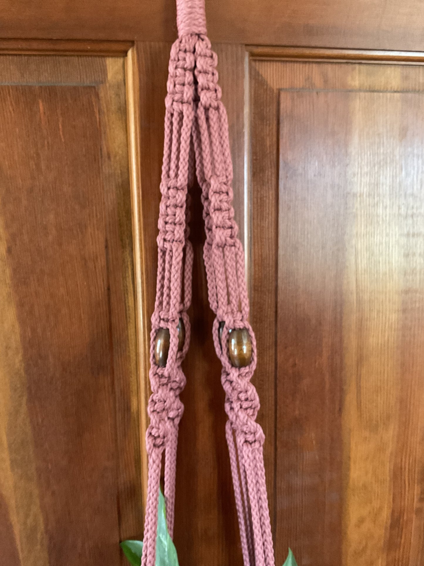 All-weather Macramé Plant Hanger-Adjustable