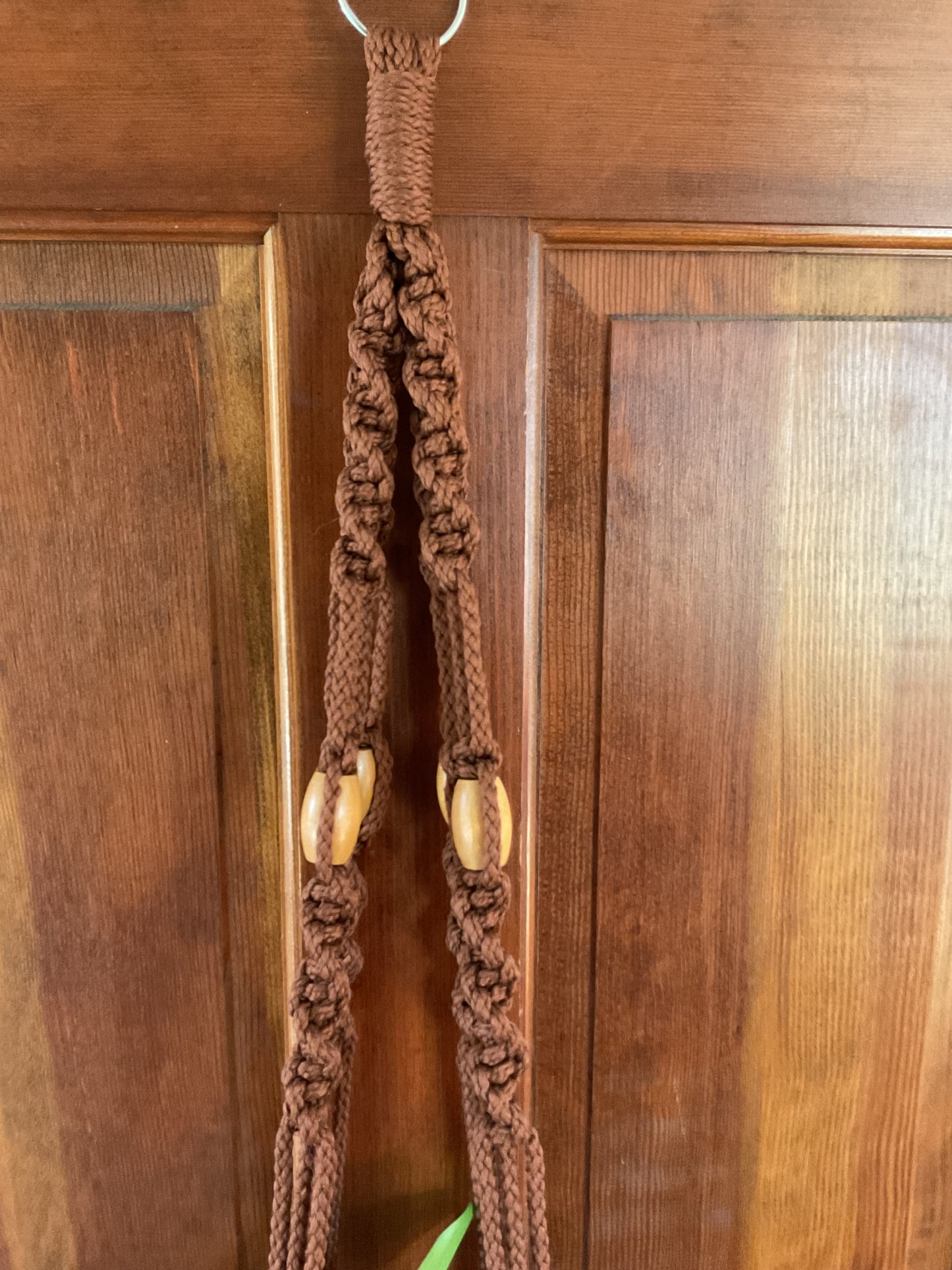 All-weather Macramé Plant Hanger-Adjustable