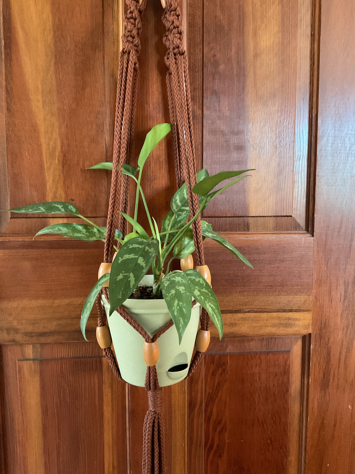 All-weather Macramé Plant Hanger-Adjustable