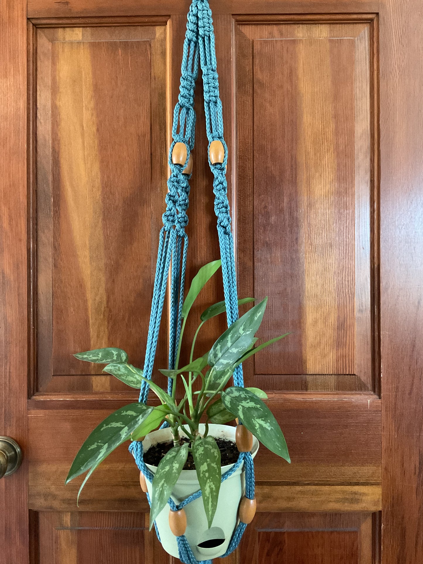 All-weather Macramé Plant Hanger-Adjustable