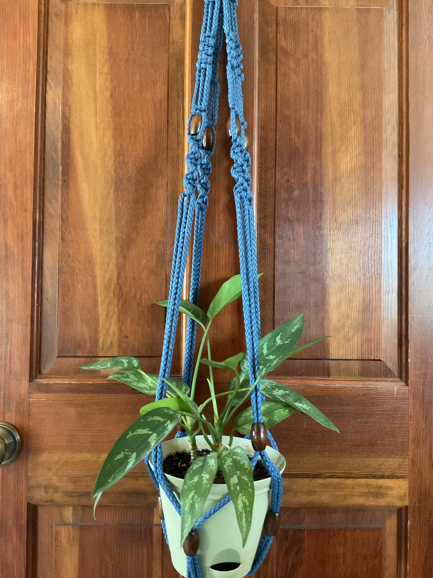 All-weather Macramé Plant Hanger-Adjustable