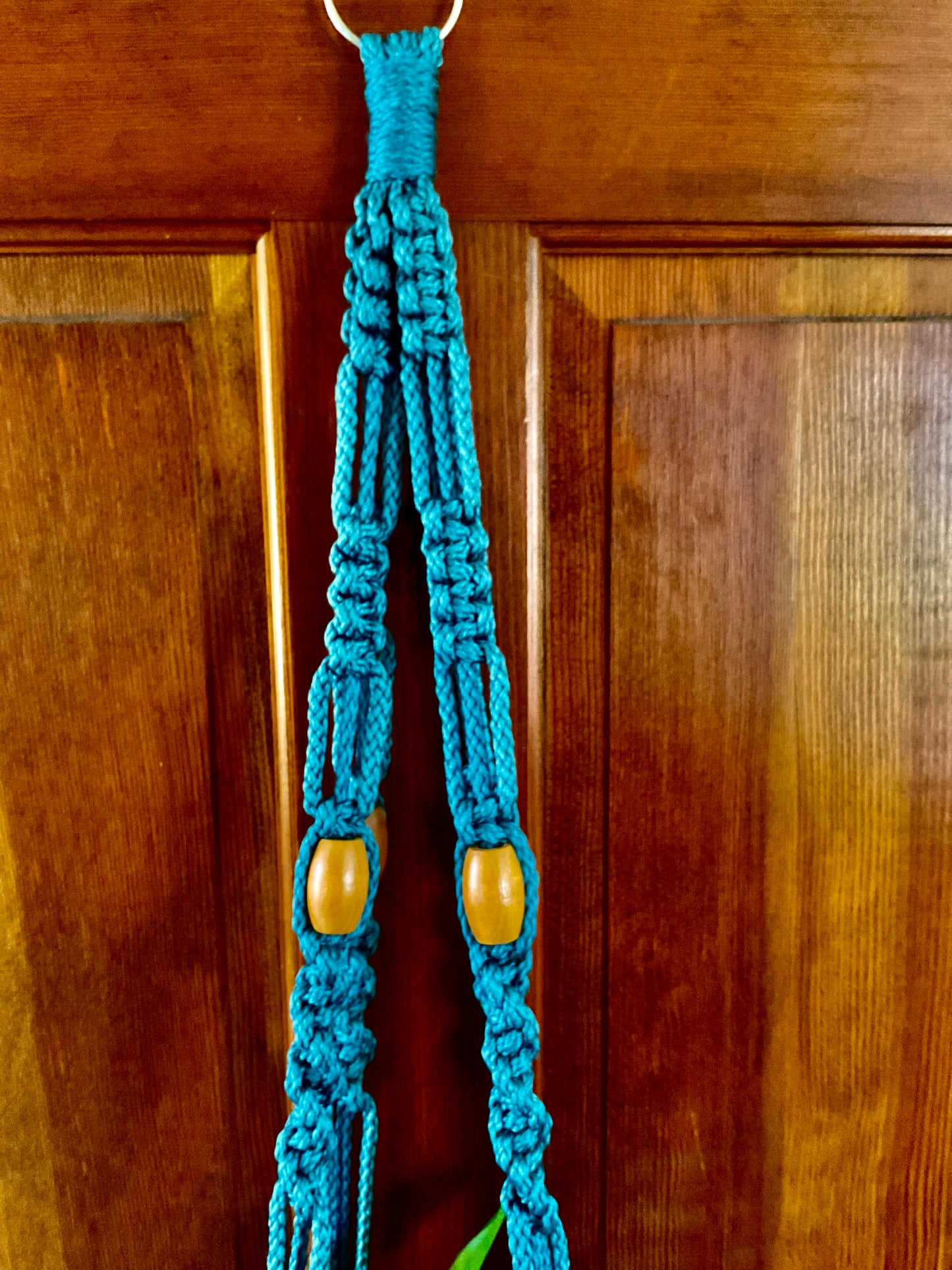 All-weather Macramé Plant Hanger-Adjustable