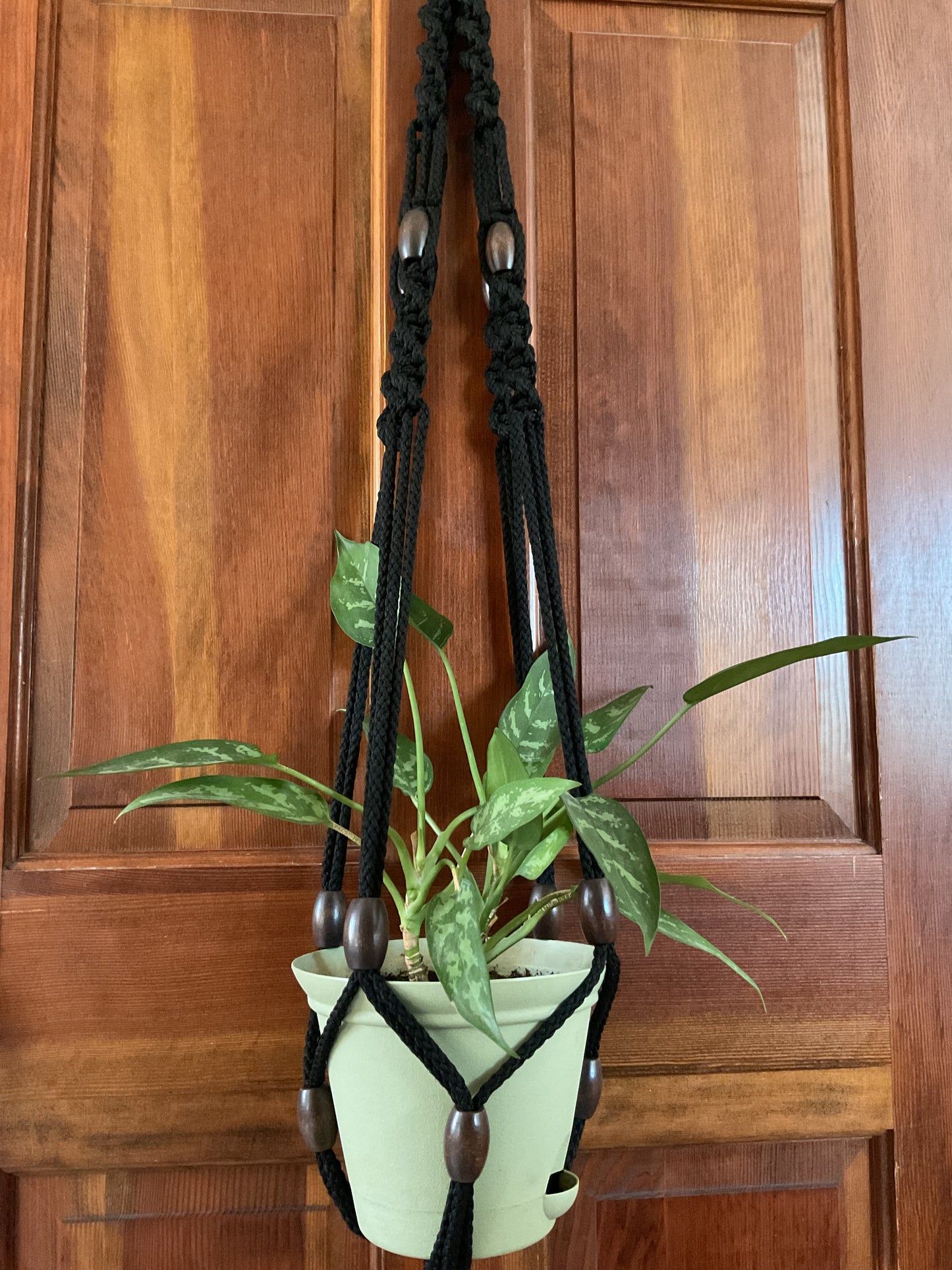 All-weather Macramé Plant Hanger-Adjustable