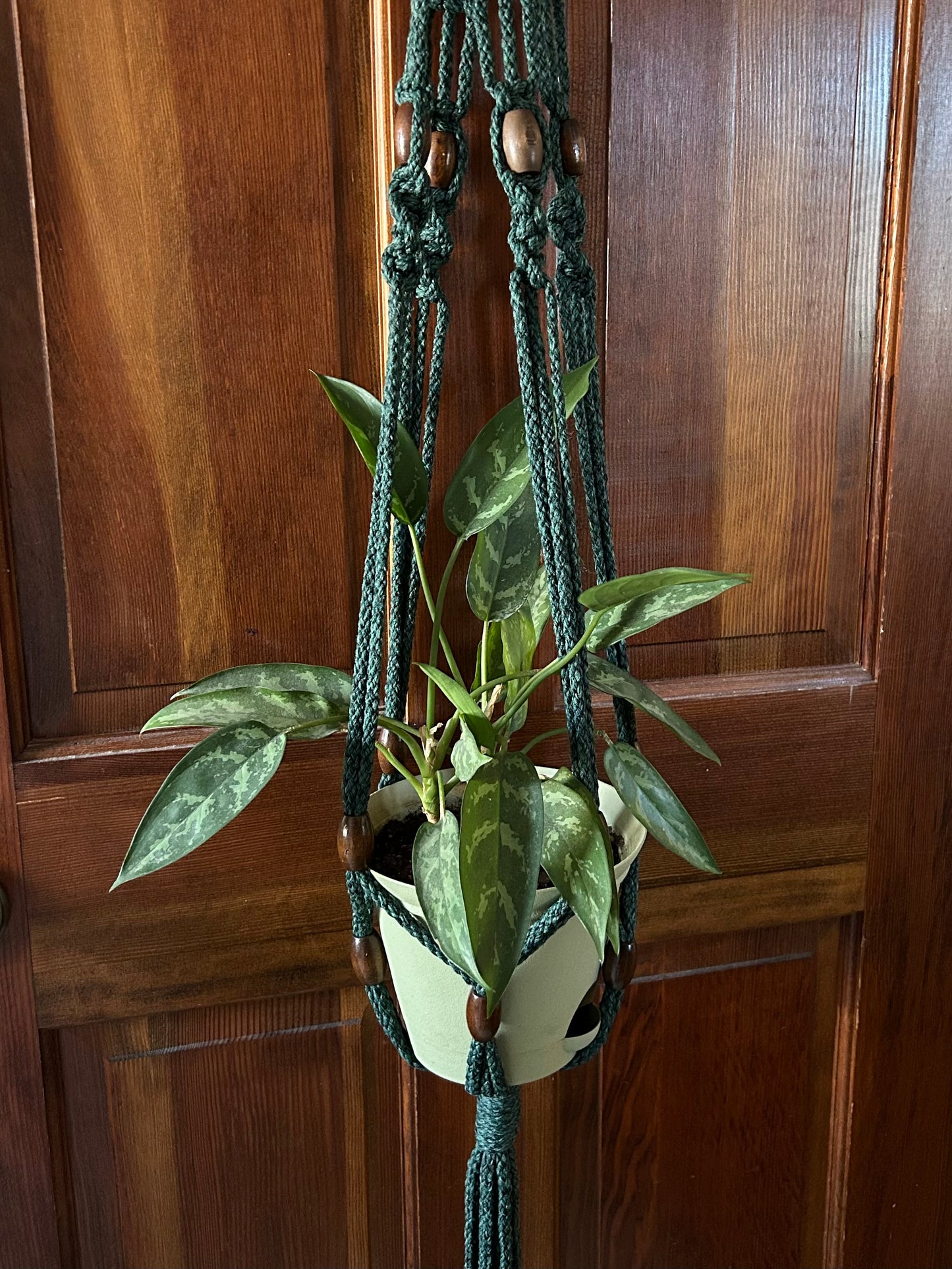 All-weather Macramé Plant Hanger-Adjustable